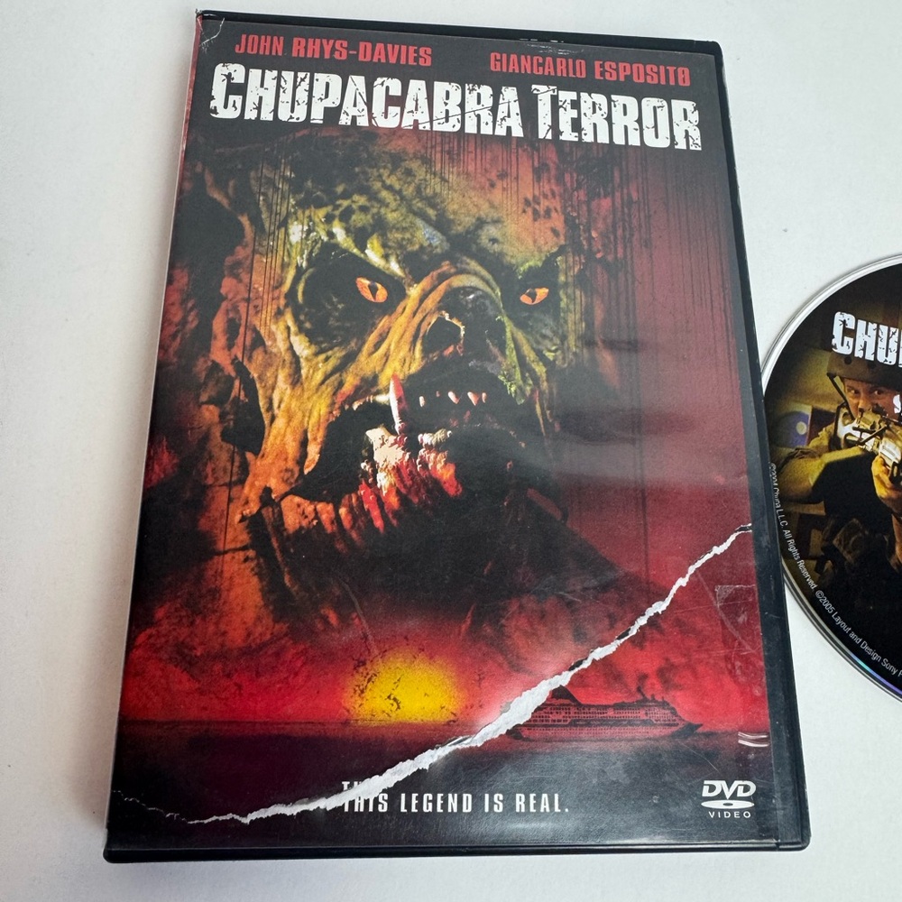 Chupacabra Terror | DVD | Widescreen | Rated R | Previously Viewed